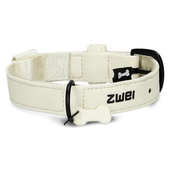 ZWEI LEO kutya nyakörv: white