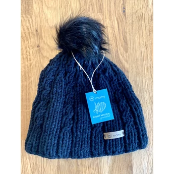 mamy EMMA gyapjú sapka, szín: Black-Fekete