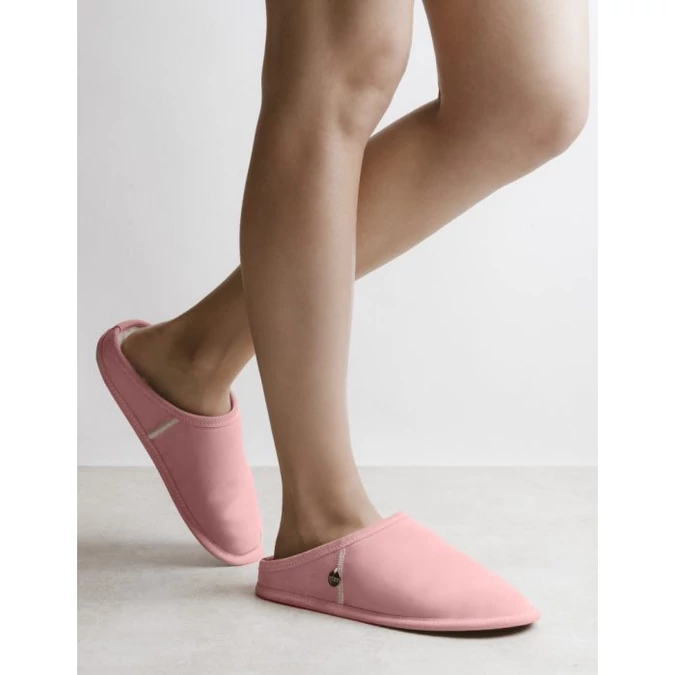füzy FUR báránybőr papucs, szín: pink, rózsaszín