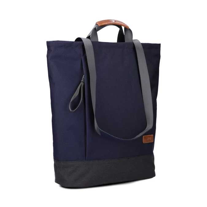 zwei-bags BE14 – 2in1 háti- és oldaltáska, szín: ink