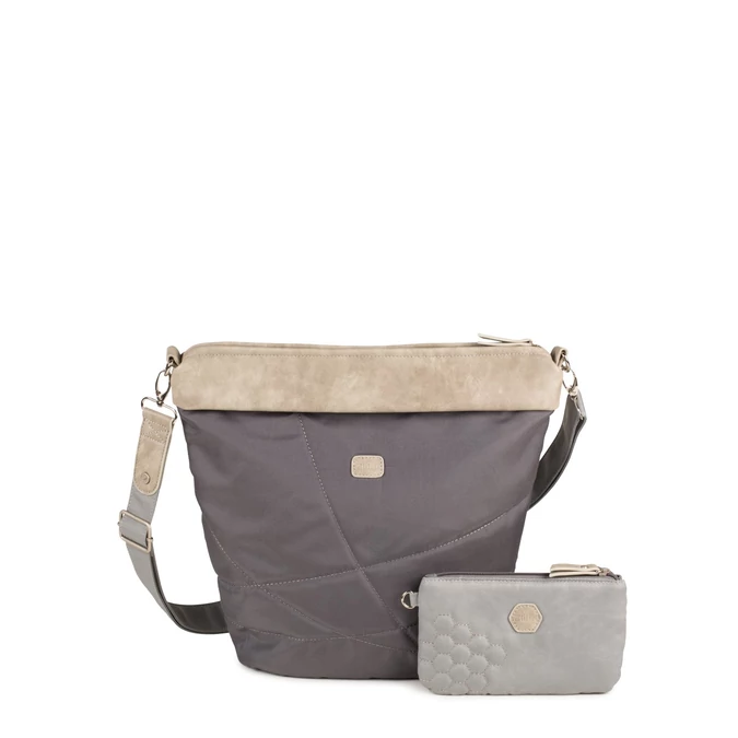 Zwei-bags FE12 oldaltáska, szín: stone
