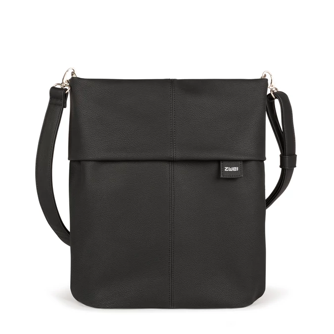 Zwei-bags Mademoiselle M. M12 oldaltáska, szín: nubuk-black, fekete