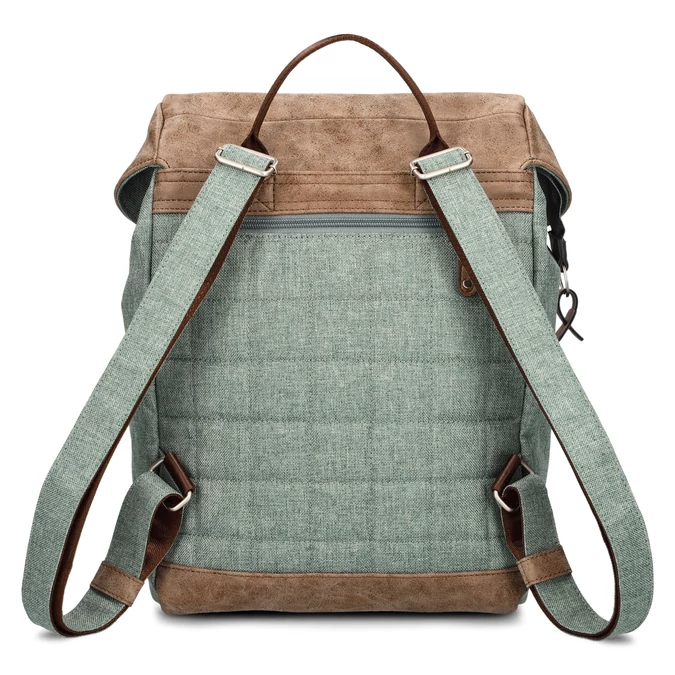 zwei-bags O12 hátitáska, szín: eucalyptus