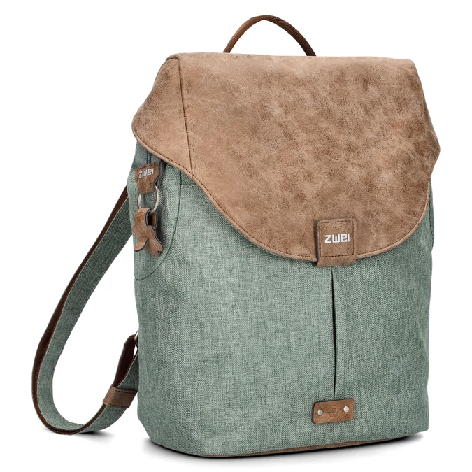 Zwei-bags Olli 12 hátitáska, szín: eucaliptus