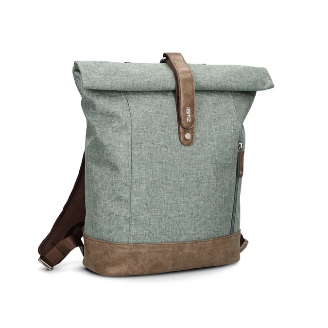 Zwei-bags Olli 24 hátitáska, szín: eucaliptus