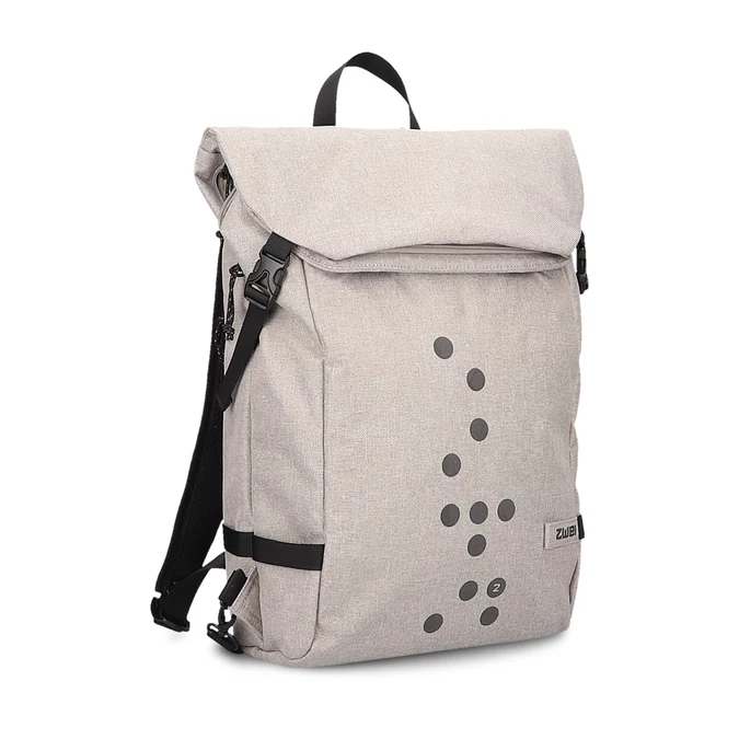 zwei-bags OCR200 biciklis hátitáska, szín: creme