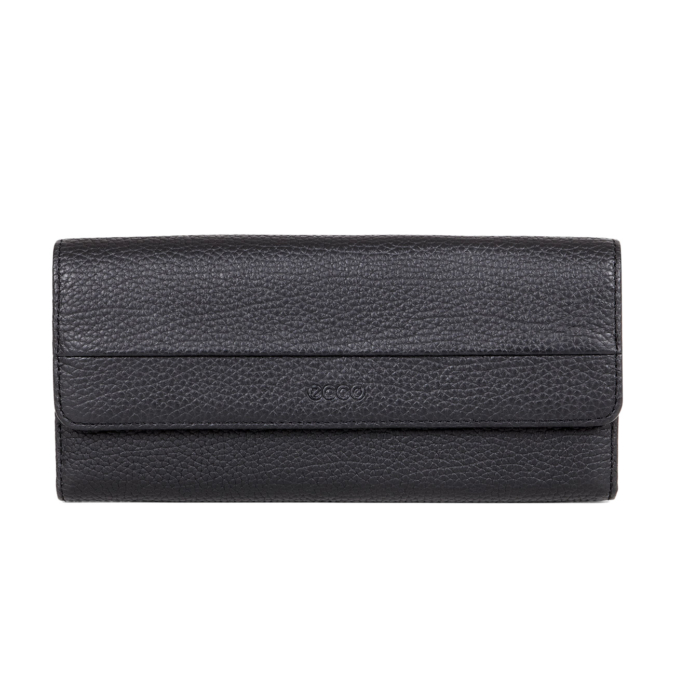 Ecco bőrpénztárca szín: fekete