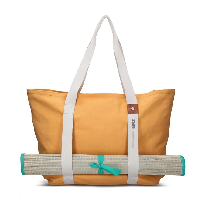 zwei-bags yoga 500 oldaltáska, szín: yellow (a matrac nem része a táskának)