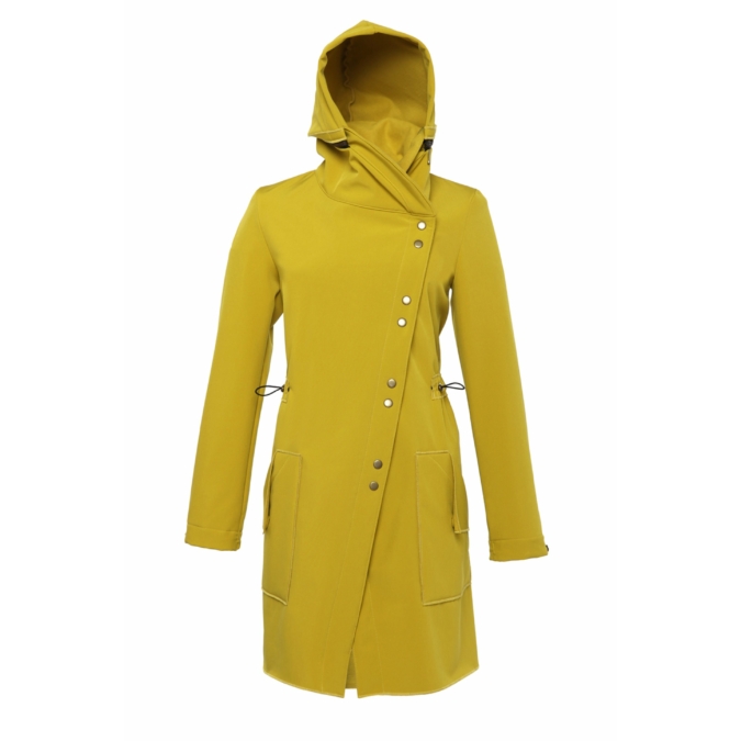 ille-olla FABIOLA kabát, szín: mustársárga