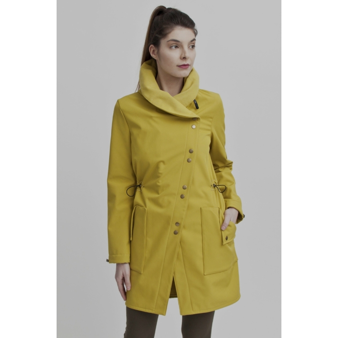ille-olla FABIOLA kabát, szín: mustársárga