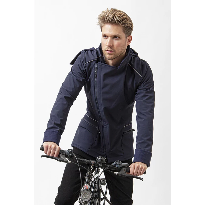 ille/olla FARKAS BIKE férfi kabát, szín: sötétkék