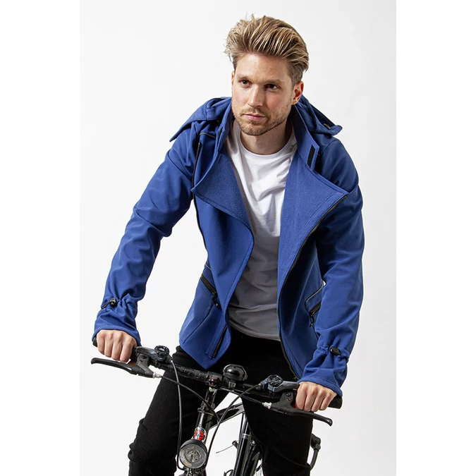 ille/olla FARKAS BIKE férfi kabát, szín: búzakék