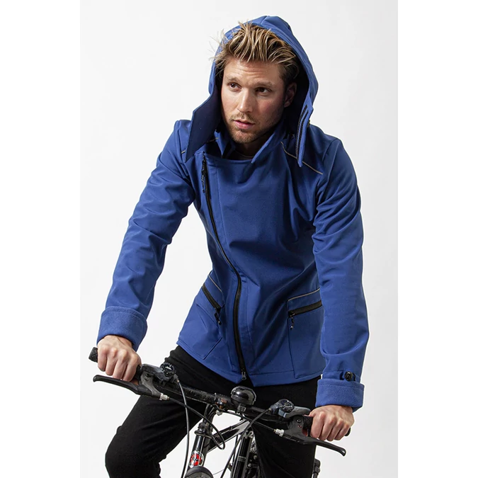 ille/olla FARKAS BIKE férfi kabát, szín: búzakék