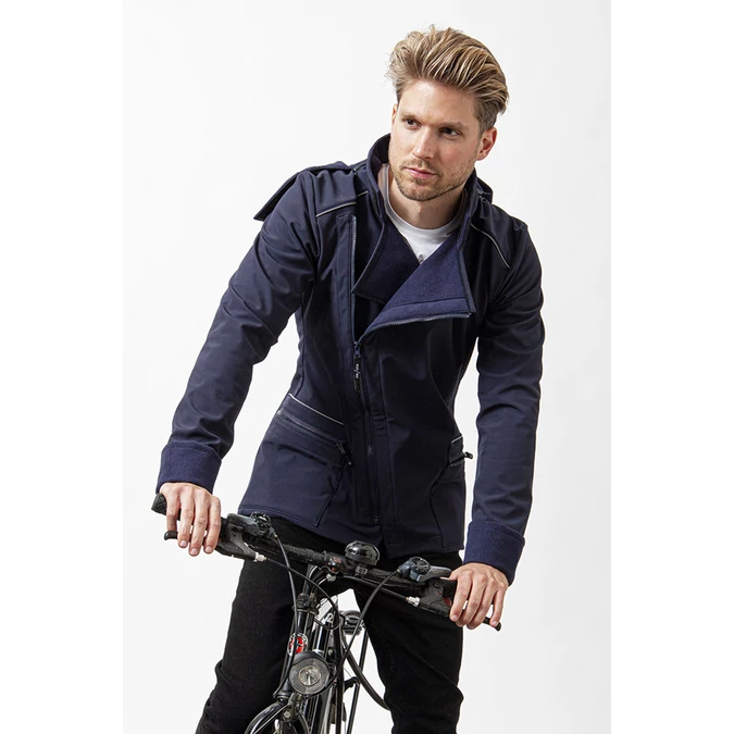 ille/olla FARKAS BIKE férfi kabát, szín: sötétkék