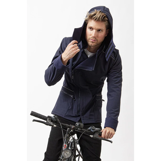 ille/olla FARKAS BIKE férfi kabát, szín: sötétkék