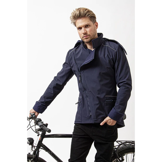 ille/olla FARKAS BIKE férfi kabát, szín: sötétkék