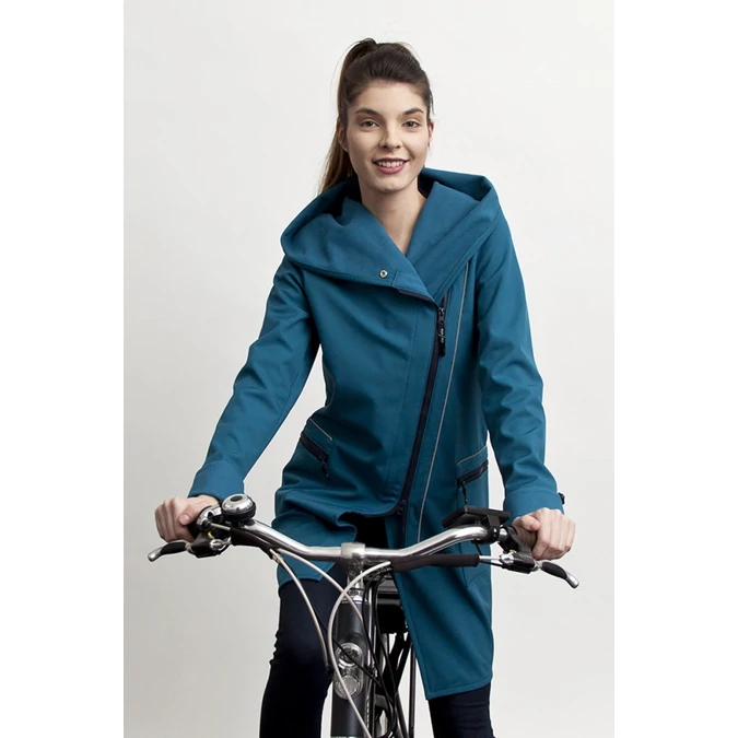 ille/olla FIODA BIKE kabát, szín: petrol