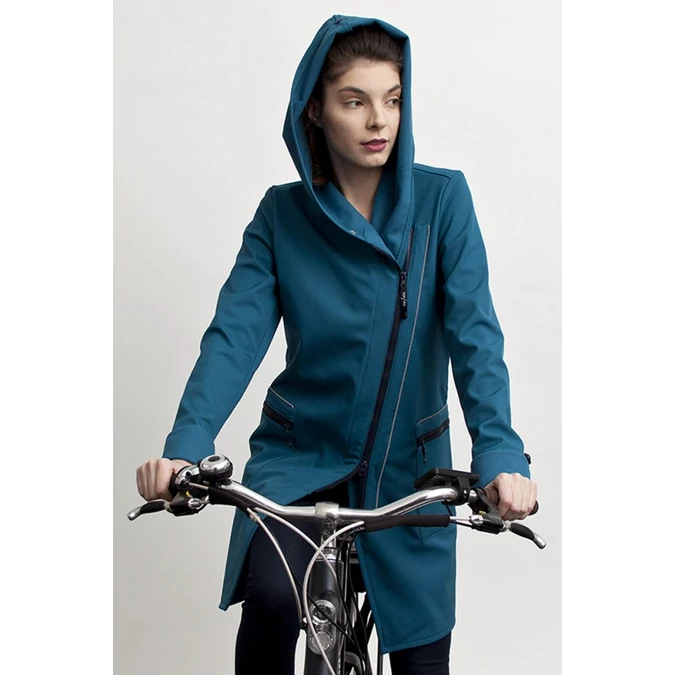 ille/olla FIODA BIKE kabát, szín: petrol
