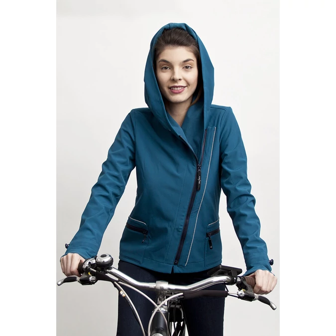 ille/olla FIODELLA BIKE kabát, szín: türkiz