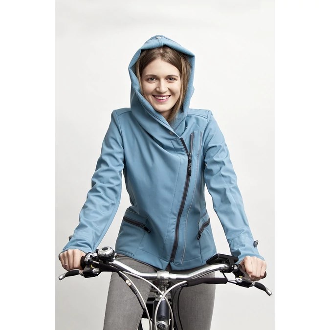 ille-olla FIODELLA BIKE kabát, szín: halványkék
