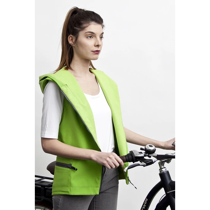 ille-olla FIODI BIKE mellény, szín: neonzöld