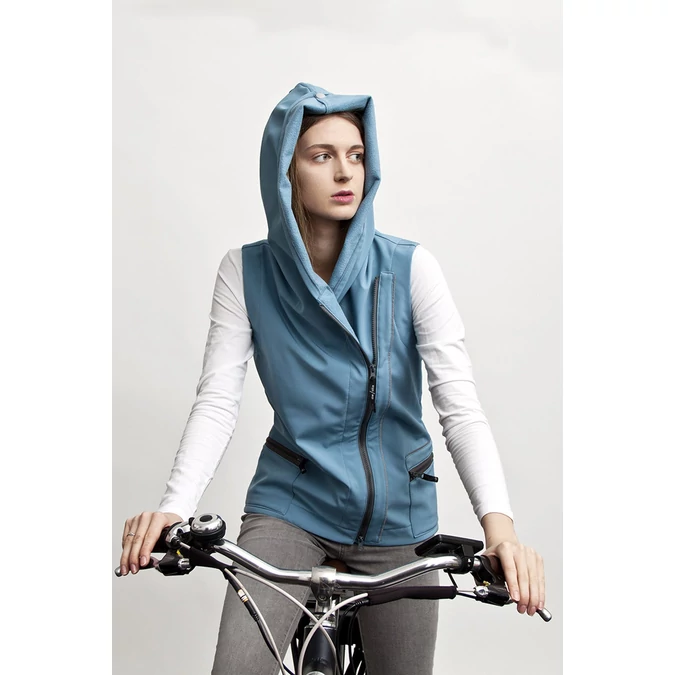 ille-olla FIODI BIKE mellény, szín: halványkék